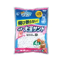 在飛比找松果購物優惠-【單包】日本IRIS大玉脫臭貓砂TIO-4L大顆粒球砂(適用