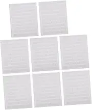 jojofuny 800Pcs Clear Adhesive Dots Double Sided Removable for Wall Tacks Crafting Home Decor and Party Decorations Clean Removal Versatile Use No Residue