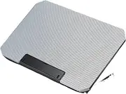 aptop Cooling Tray Gaming Laptop Cooler Notebook Laptop Cooling Pad Wind 2 Fans Heat Sink Laptop Stand Radiator Laptop Cooler(Silver)