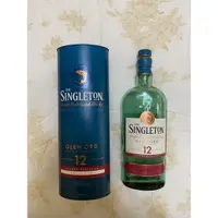 在飛比找蝦皮購物優惠-SINGLETON 蘇格登12年單一麥芽威士忌雪莉桶風味 空