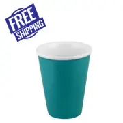 6x Latte Cup Aqua 200mL Bevande Tapered Coffee Cups Hot Chocolate Tea Drinks