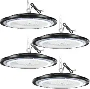 4Pack 100W High Bay LED Shop Light Super Bright 6500K AC220V-240V LED High Bay L