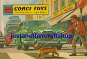 Corgi Toys 1963 Poster Catalogue Cover Large A3 Size Advert Sign Leaflet