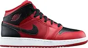 Big Kid's Jordan 1 Mid Reverse Bred Gym Red/Black-White (554725 660) - 4