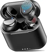 [TOZO] T6 Wireless Earbuds Bluetooth 5.3 Headphones, Ergonomic Design in-Ear Headset, 50Hrs Playtime with Wireless Charging Case, APP EQ Customisable, IPX8 Waterproof, 2025 Version