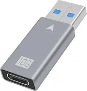 Duttek USB to USB C Adapter, USB C Female to USB 3.0 Male Adapter, 10GB USB A to USB Type-C3.1 Gen2 Adapter Support PD Fast Charging and Data Transfer for Phone, Laptop, Computer.