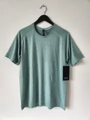 NWT LULULEMON TIDT/WLDM Teal Green Metal Vent Tech SS 2.0 Top Shirt Men's XXL