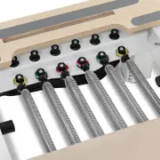 Lifespan Fitness Pilates Machine 6 Springs Package (2x Red 2x Yellow 2x Green)