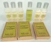 Crabtree & Evelyn Verbena & Lavender Soap/Lotion/Shampoo/Conditioner Lot