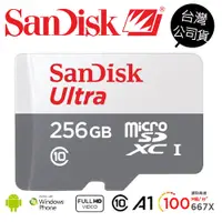 在飛比找蝦皮商城優惠-Sandisk Ultra MicroSD SDXC 256