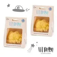 在飛比找momo購物網優惠-【lilmon】希臘天然海綿 絲綢二件組(來自希臘海琴海 天