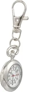 [Holibanna] 1pc Nurse Table Quartz Lapel Watch Pocket Watch Hanging Nurse Watch Clip on Watch Fob Watch Of The Lid Man Watch Watches for Men Wallet Keychain Vintage Watch Keys Silver Alloy