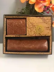 NIB PATRICIA NASH "Isla and Luzzi" Tooled Florence Gift Box Set
