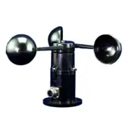 Output Signal 0-200mA 32.4m/s Wind Speed Sensor Anemometer Three Cups Polycarbon