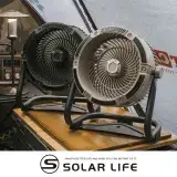 在飛比找遠傳friDay購物優惠-Solar Life 索樂生活 戶外行動無線充電DC循環風扇