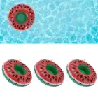 12pcs Watermelon Inflatable Coaster Drink Cup Holder Drink Floats AU