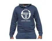 Sergio Tacchini Zion Navy/White Men's Pull-Over Hoodie STM037704-0200