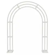 Heavy Strong Metal Wedding Arch Garden Arbor Floral Backdrop Stand Indoor Outdoor