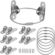 Vaguelly Child Safety Furniture Wall Anchor Tipping Fixator Straps 6 Sets for Secure Mounting