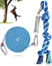 Bungee Dog Toy, Tree Tug Toy for Pitbull Interactive & Exercise, Spring Pole ...