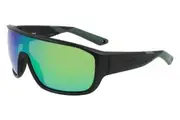 Dragon Vessel X DR45016 045-66 H20 Matte Black / Green Ionised Mirror Polarised Luma Lenses