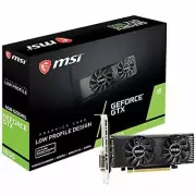 MSI Graphic Board NVIDIA GeForce GTX 1650 4GT LP 4GB GDDR5 HDMI / DL-DVI-D
