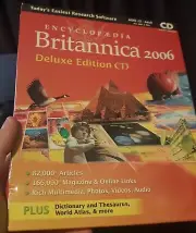 Encyclopedia Britannica 2006 Deluxe Edition CD brand new sealed