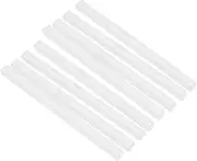 BCOATH 8Pcs Transparent Mini Mahjong Game Racks Shaped Support Stands for Mahjong Storage for Organizing and Preventing Falls for All Ages