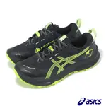 ASICS 亞瑟士 防水野跑鞋 GEL-TRABUCO 12 GTX 男鞋 黑 綠 機能 抓地 1011B801003