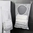 Hot Mesh Laundry Basket Dirty Clothes Storage Bag Wall Door Hanging Hamper