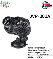 Wave Maker Sunsun 6000L/H 12W Circulation Water Pump With Two Head Aquarium