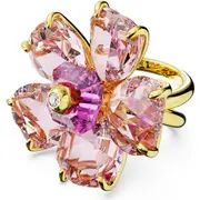 Swarovski Idyllia Crystal Flower Cocktail Ring
