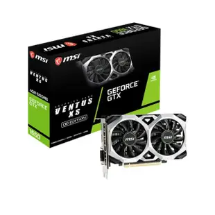 【MSI 微星】MSI GTX 1650 D6 VENTUS XS OC 顯示卡+威剛 16G DDR5 5600 記憶體(顯示卡超值組合包)