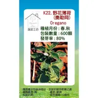 在飛比找PChome24h購物優惠-【蔬菜工坊】K22.野花薄荷種子(奧勒岡)