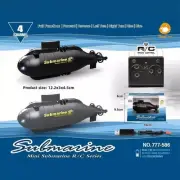Mini RC Submarine Gift for Kids Remote Control Boat Submarine Water Toy Boat AU