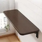 Exquisite Folding Wall Table with Mounted for Dining Room Laundry Room Study Room Kitchen and Bar Sturdy and Space Saving Hanging Table Ideal for Chasing The Dawn