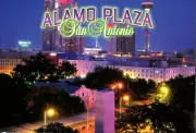 TX San Antonio The Alamo Plaza