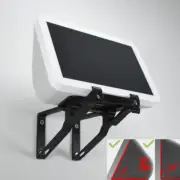 Echo Show 8 Wall Mount Wall Bracket Adjustable Tilt Multi Function - Upright & A