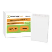 1800 Pcs #6 12.5"x19" Kraft Bubble Padded White Mailers Shipping Envelopes Case