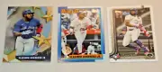 VLADIMIR GUERRERO (3) 2025 TOPPS STARS & ANNIVERSARY #SMLB7&T9012 &163 TORONTO