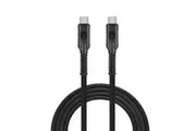 Bonelk Long-Life Easy Grip USB-C Male Charging Cable 240W 8K 60Hz 1.5m Black
