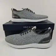 Cole Haan GrandPlus Essex Distance Knit Oxford Nimbus Cloud Knit Gray Men's Sz 8