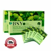 BSY Noni Black Hair Magic Color Dye Shampoo 20 sachets x 20ml FREE SHIPPING
