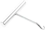 BESPORTBLE Tennis Racket Pull Hook Tenis Tennis Equipment Racket Stringing Puller Stringing Tool Squash Racket Badminton Repair Kit Badminton Stringing Machine Stainless Steel Silver