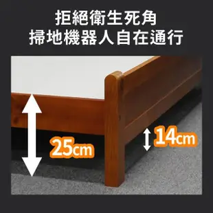 【ASSARI】愛絲松木實木床架(雙人5尺)