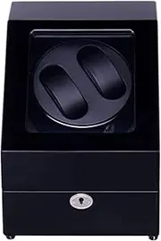 [CFZSALK] Automatic Watch Winder Box Piano Paint and Quiet Motor, Wooden Winding Case Storage Display Boxes with 5 Modes Rotation Great Gift Watch Winder Display Watch Box Storage KeYJ
