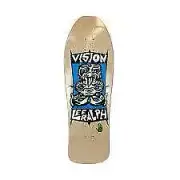 Vision - Lee Ralph Tiki 10.0" X 31.75" Natural Stain Reissue Skateboard Deck Pro