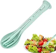 Travel Fork and Spoon Set - Portable Reusable Lunch Utensil Set - Flatware Serving Tool for Picnic Toddler School Dorm Offices Buffet RV