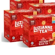Refreshing 100 Count Boxes of Unsweetened Iced Tea Bags - 4 Pack for Families
