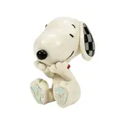 Peanuts by Jim Shore Mini Snoopy Laughing